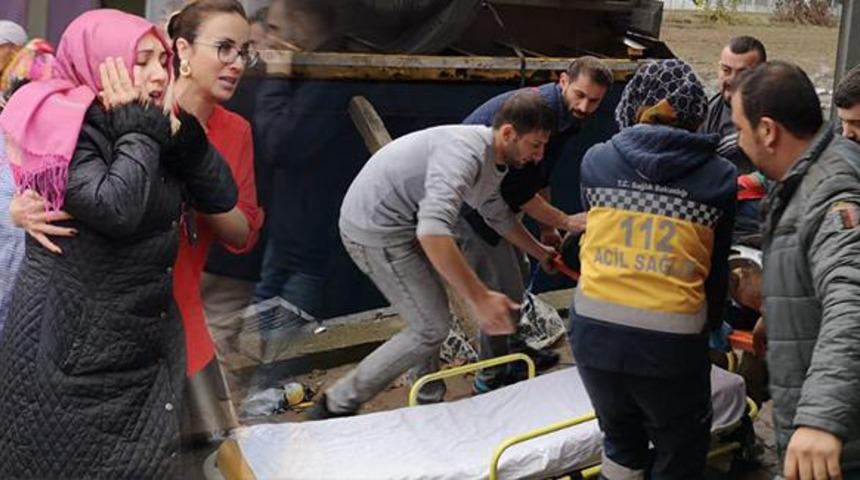 Korkunç ölüm! Gören kahroldu