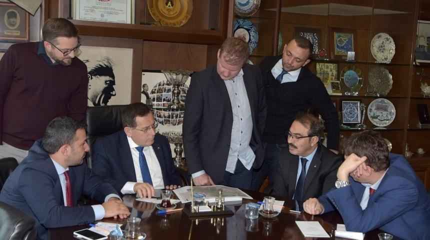 Trabzon&rsquo;da kış turizmi olanaklarını araştırmak i&ccedil;in geldiler