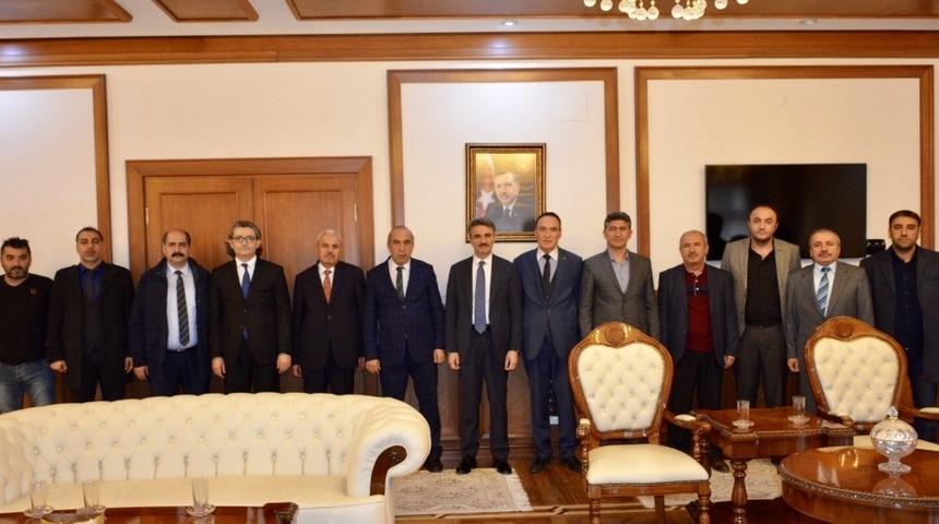 MGC Y&ouml;netimi Vali Aydın Baruş&rsquo;u ziyaret etti