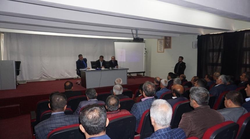 Gerc&uuml;ş&rsquo;te K&ouml;ylere Hizmet G&ouml;t&uuml;rme Birliği Meclis toplantısı yapıldı