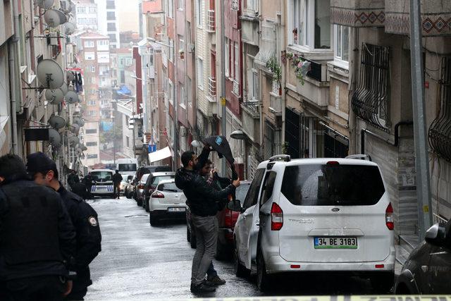 Şişli'de hareketlilik: Polis bir sokakta önlem aldı (1)