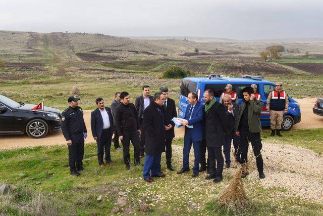 Vali Soytürk Tekstil İhtisas Organize Sanayi Bölgesi alanında incelemelerde bulundu