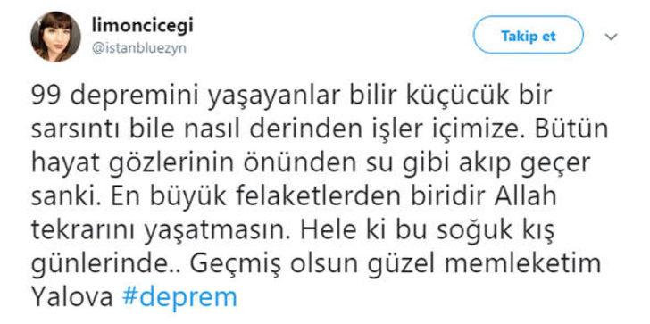 Yalova depremi Twitter'da birinci sıraya oturdu! İşte yazılanlar G3