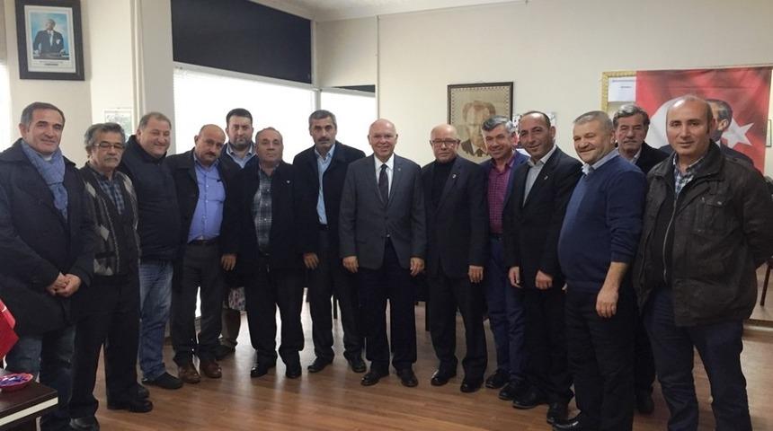 Başkan Eşkinat S&uuml;leymanpaşa muhtarları ile bir araya geldi