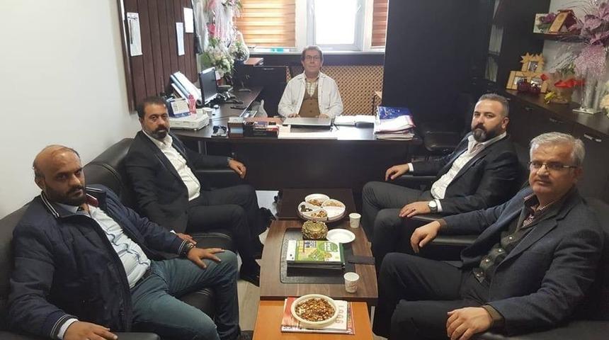 Deneri&rsquo;den Prof. Dr. Şimşek&rsquo;e nezaket ziyareti