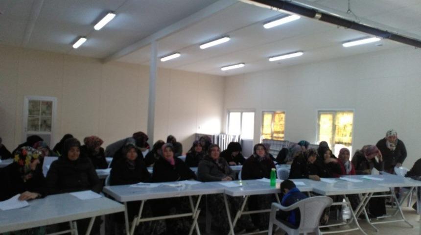 46 kursiyerin tamamı bayan