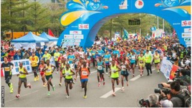 Çin'de 250'ye yakın maratoncu hile yaparken kameralara yakalandı