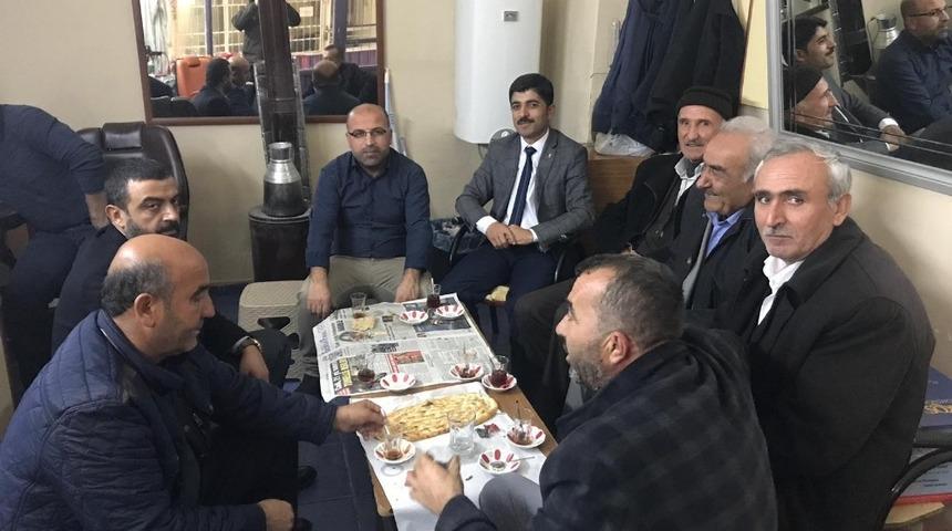 Ak Partili İnce’den esnaf ziyaretleri