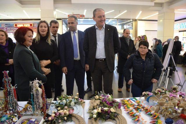 Biga’da el sanatları sergisi açıldı