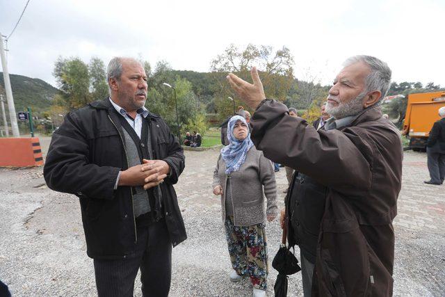 Buca'da mahalle sakinlerinin taş ocağı tepkisi