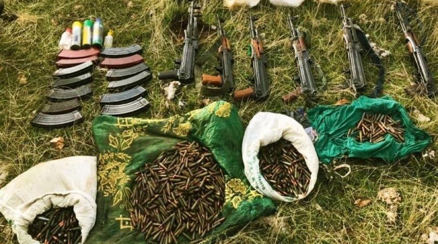 Batman&rsquo;da silah ve m&uuml;himmat ele ge&ccedil;irildi