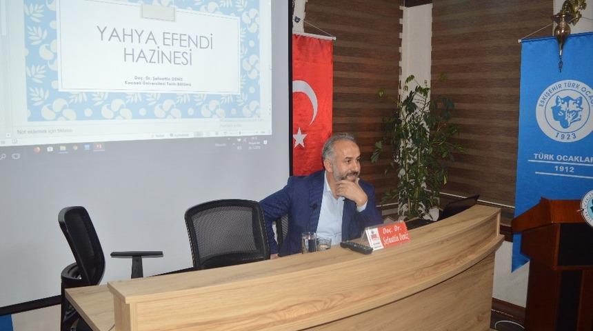 Türk Ocağı’nda ’Taşa Kazınan Tarih: Osmanlı Hazineleri’ konferansı