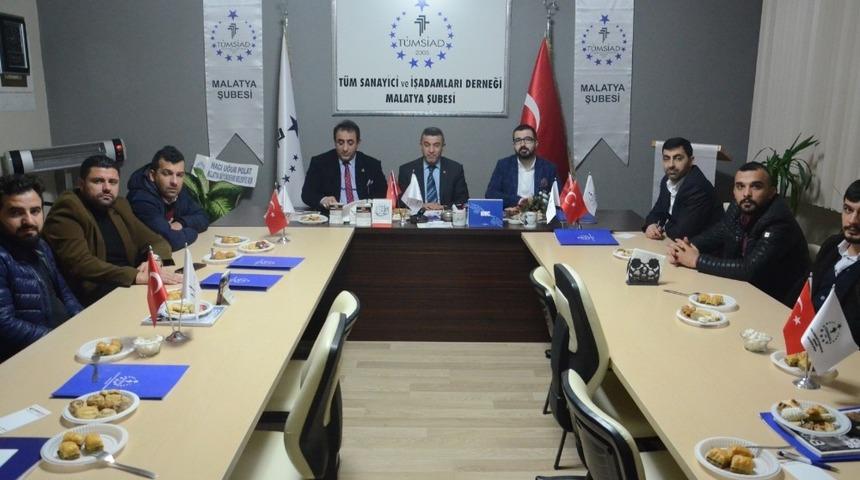 TKDK İl Koordinat&ouml;r&uuml; Tun&ccedil; T&Uuml;MSİAD&rsquo;ın konuğu oldu