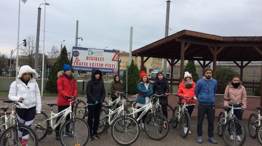 Bisiklet eğitim pistinden BESYO &ouml;ğrencileri de yararlanabilecek