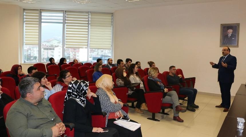 K&ouml;rfez&rsquo;de toplumsal cinsiyet eşitliği anlatıldı