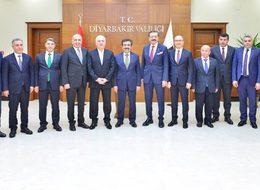 TOBB Başkanı Hisarcıklıoğlu, Vali Güzeloğlu'nu ziyaret etti