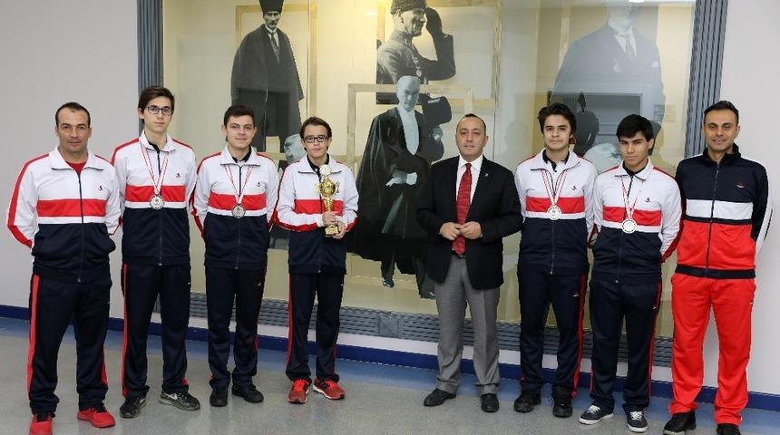 SANKO Okulları Masa Tenisi Takımı il ikincisi oldu