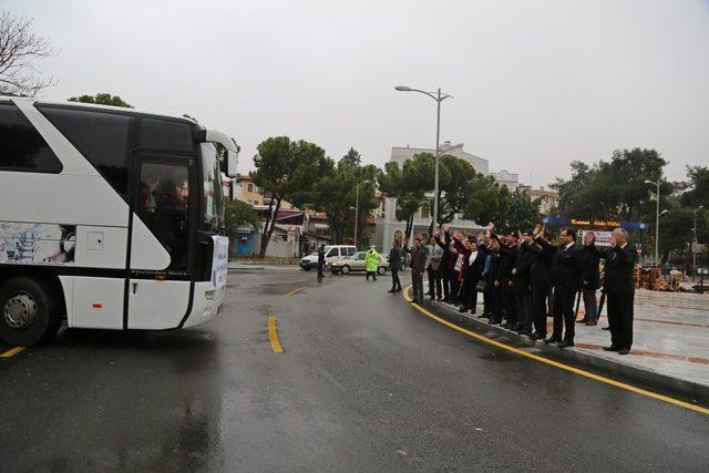 Şehit aileleri İstanbul’a uğurlandı