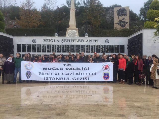 Şehit aileleri İstanbul’a uğurlandı