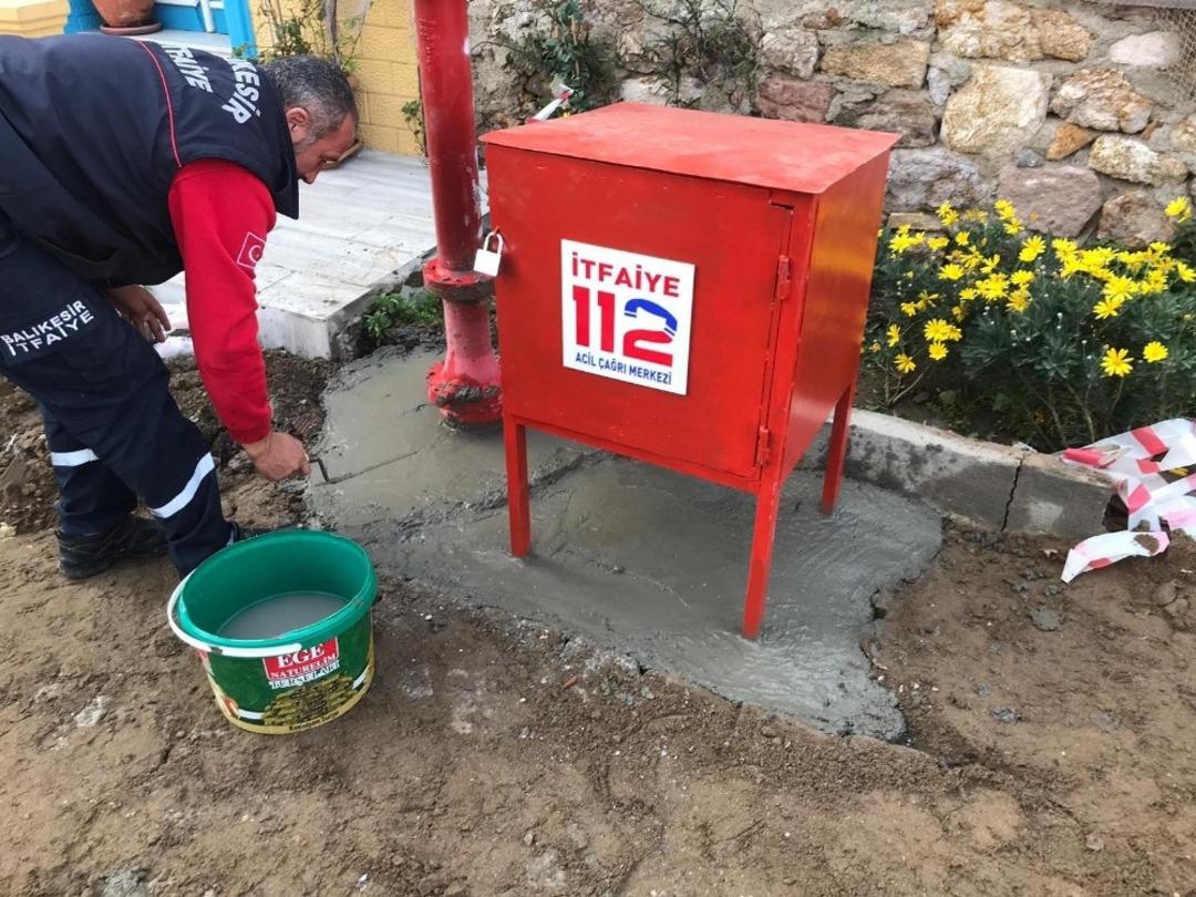 Ayvalık&rsquo;ta itfaiyeden hayati &ccedil;&ouml;z&uuml;m