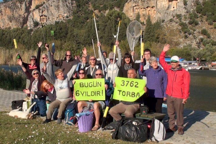 6 yılda 3 bin 762 torba çöp topladılar G4