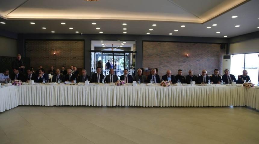Muhtarlar Toplantısı, Vali Tavlı Başkanlığında yapıldı
