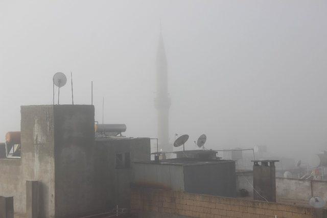 Kilis’te sis nedeniyle görüş mesafesi 30 metreye kadar düştü