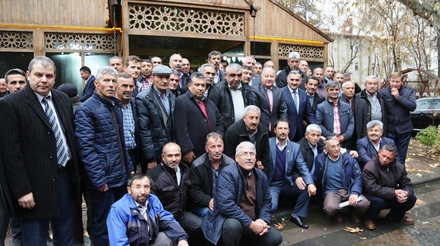 Develi&rsquo;de muhtarlarla Kasım ayı toplantısı yapıldı