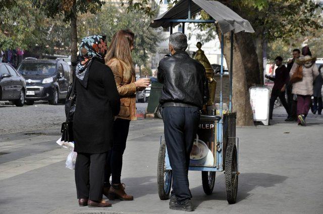 Diyarbakır’da salep trafiği başladı