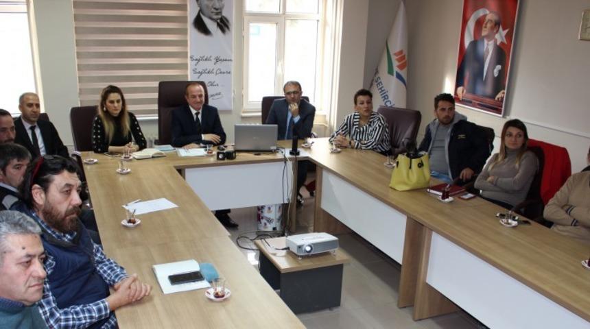 Beton firmaları ile bilgilendirme toplantısı yapıldı