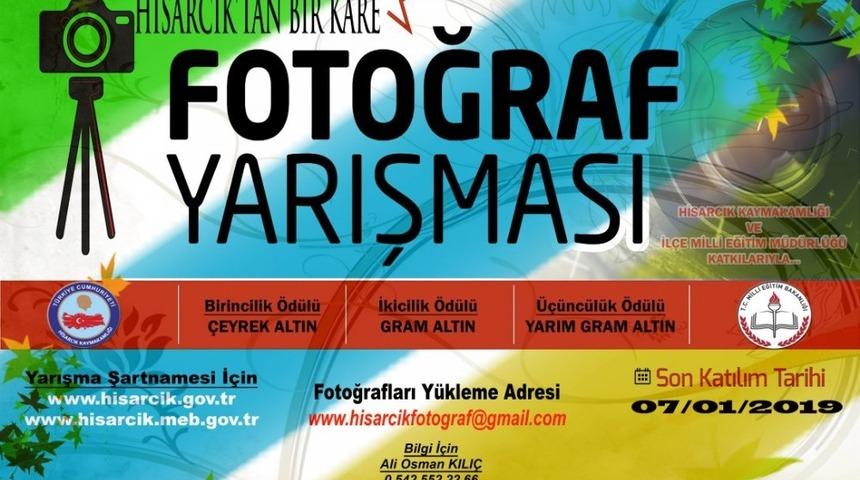 &rsquo;Hisarcık&rsquo;tan Bir Kare&rsquo; Fotoğraf Yarışması