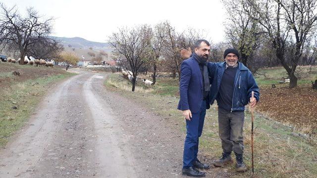 Arguvan’da örnek kadın yetiştiriciye ziyaret