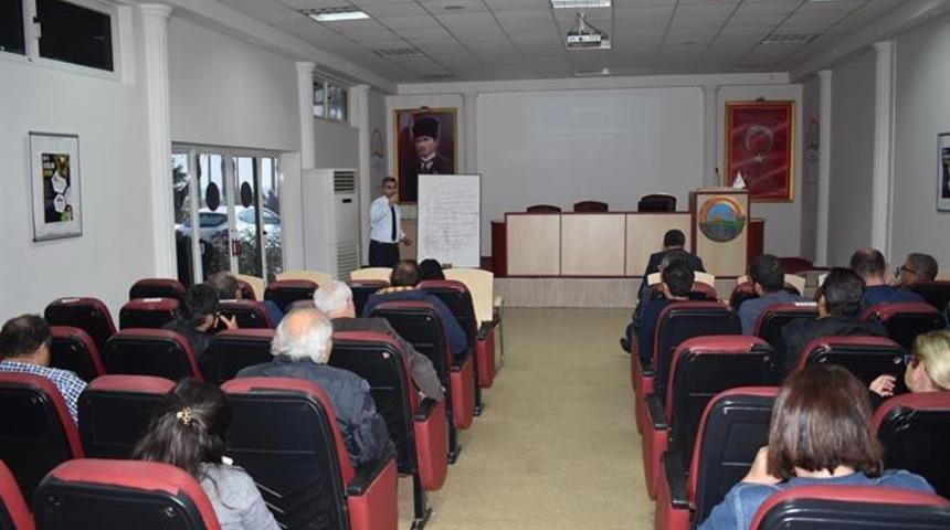 Mersin&rsquo;de "Marazi Madde, Numune Alma ve G&ouml;nderme Teknikleri" anlatıldı