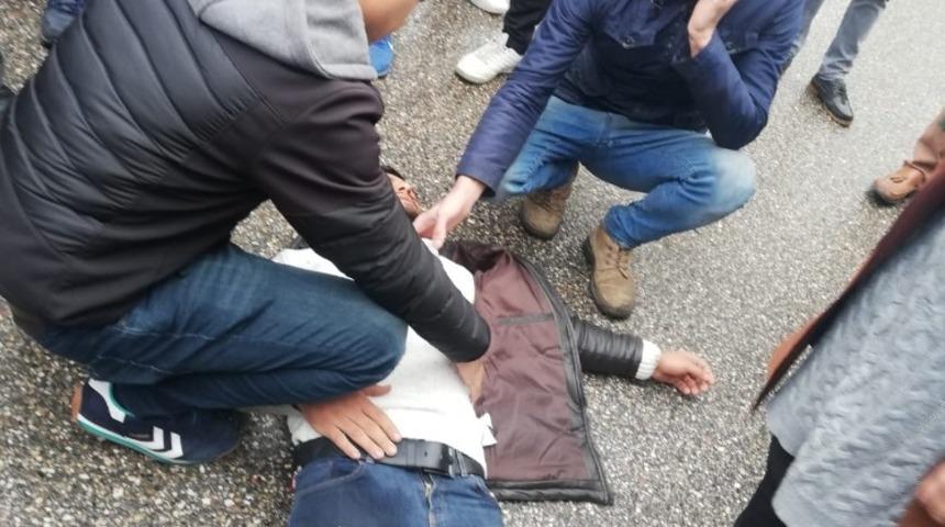 Adıyaman&rsquo;da motosiklet devrildi: 1 yaralı