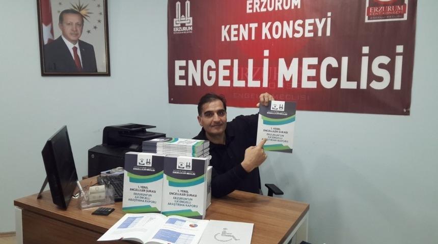 İşte Erzurum&rsquo;un ilk engelli araştırma raporu