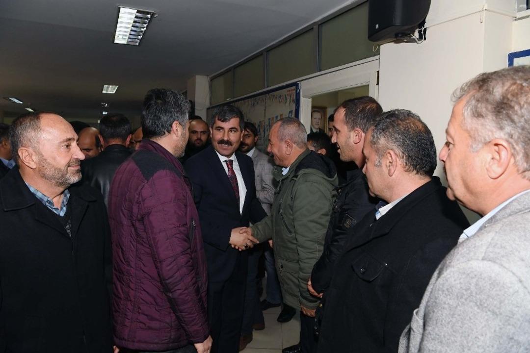 Başkan Asya, partililerle buluştu