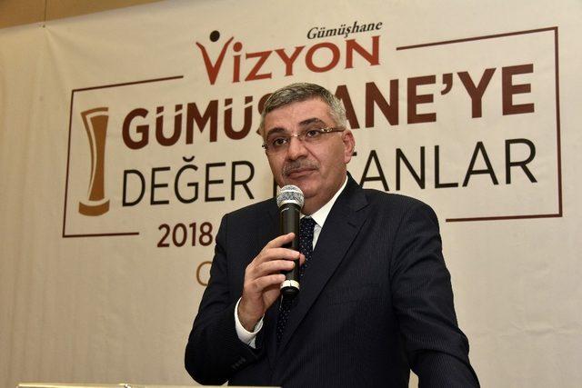 Gümüşhane’de ye değer katanlar ödüllerini aldı