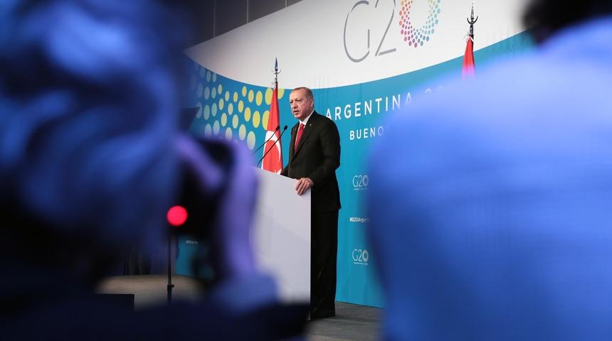 Cumhurbaşkanı Erdoğan'dan G-20 zirvesi sonrası kritik a&ccedil;ıklama!