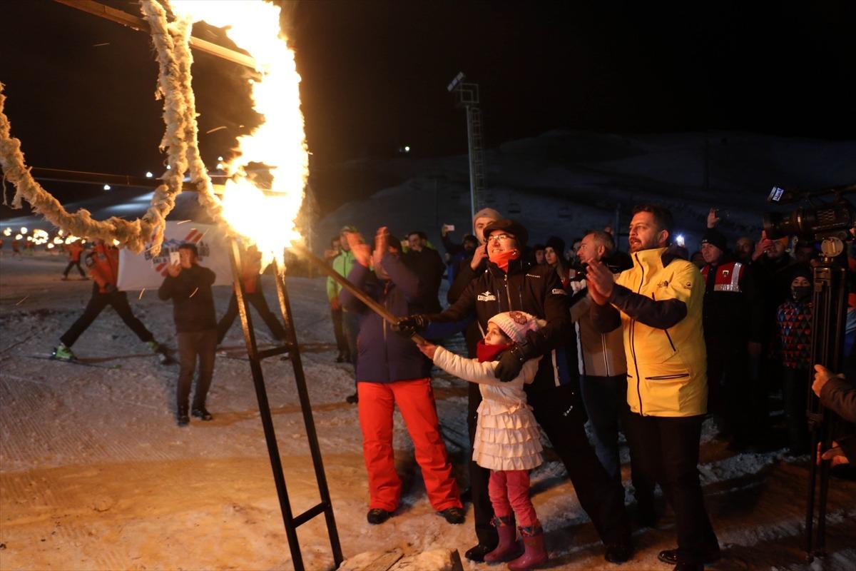 Kayak sezonu Paland&ouml;ken'de başladı 