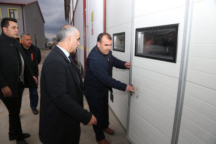 Başkan Aydın, yeni hizmet binalarını gezdi G3