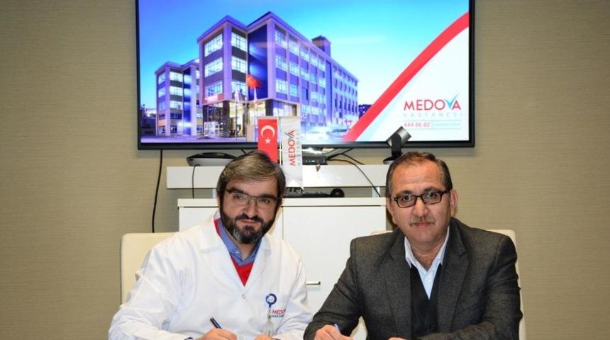 TSYD Konya Şubesi &uuml;yelerine MEDOVA&rsquo;dan sağlık indirimi