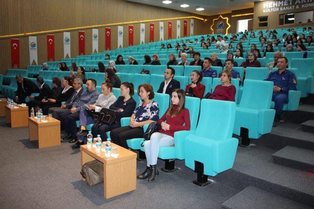 Kumluca’da kadına yönelik şiddet semineri