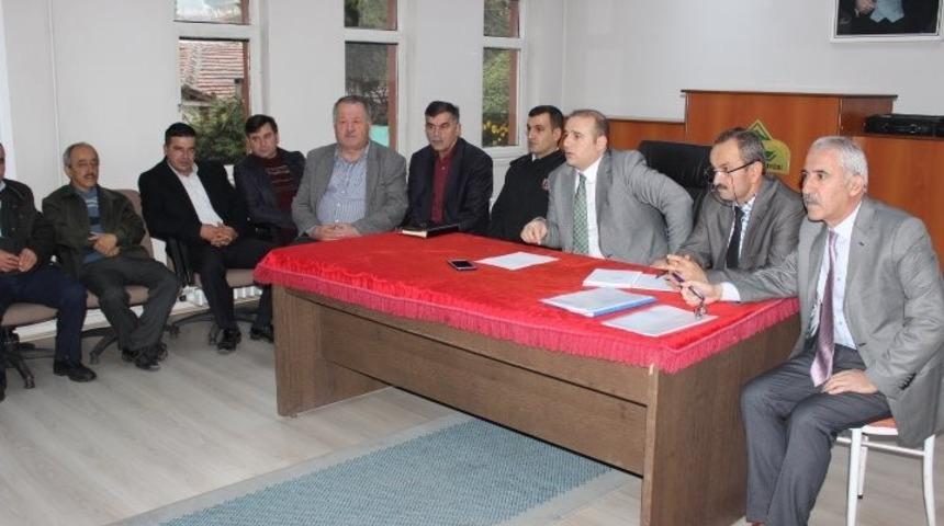 Muhtarlar ve g&uuml;venlik toplantısı yapıldı