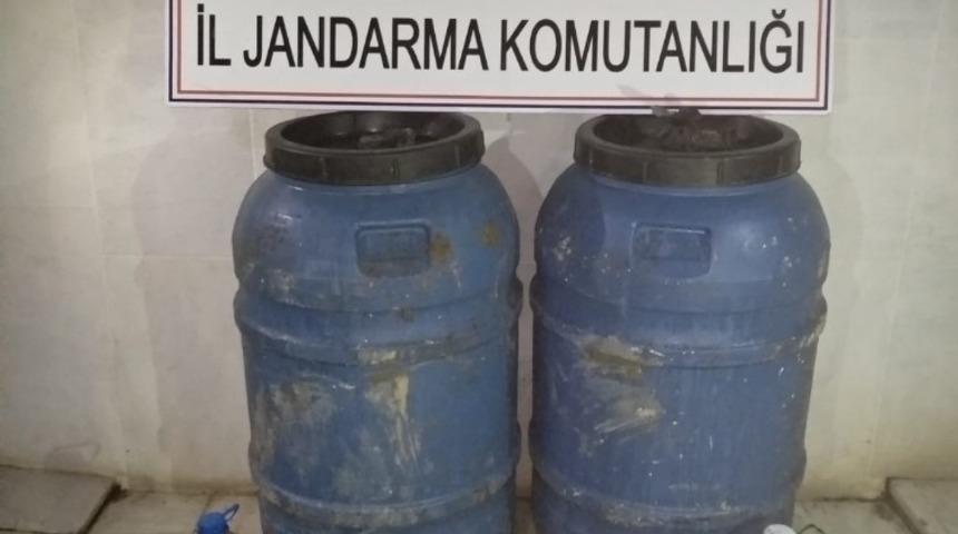 Aydın’da 390 litre kaçak içki ele geçirildi