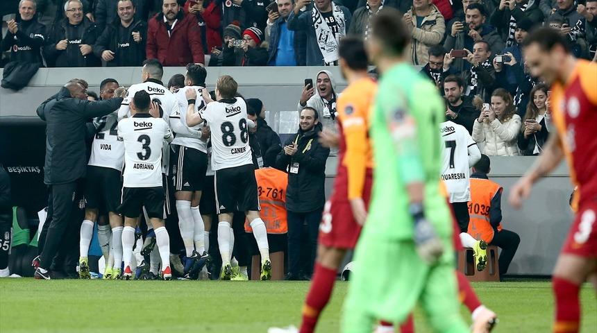 MA&Ccedil; &Ouml;ZETİ | Beşiktaş 1 - 0 Galatasaray (Spor Toto S&uuml;per Lig 14. hafta puan durumu)