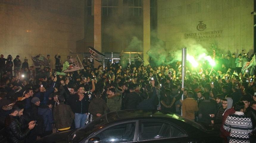 Van&rsquo;da Beşiktaş coşkusu