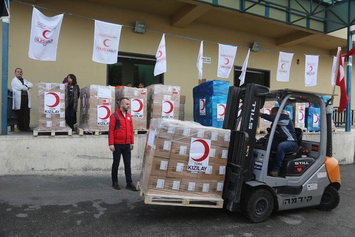 Türk Kızılayı'nın 8.5 tonluk ilaç yardımı yola çıktı  G3