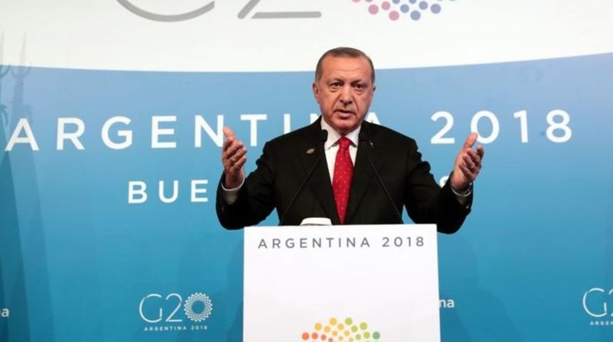 Cumhurbaşkanı Erdoğan'dan 'sarı yelekliler' açıklaması