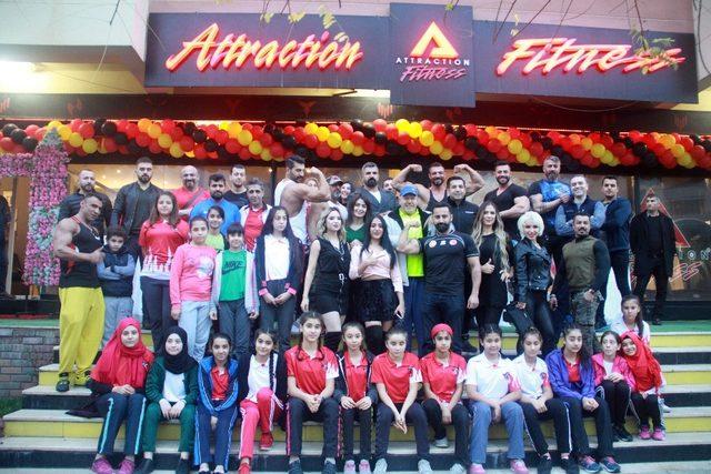 Attraction Fitness, şampiyonları sporseverlerle buluşturdu