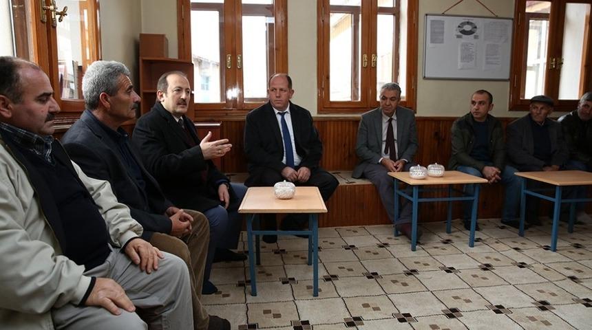 Vali Pehlivan &Ccedil;iğdemtepe K&ouml;y&uuml;&rsquo;n&uuml; ziyaret etti